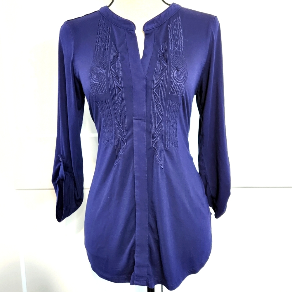 🍉 Cable & Gauge Blue Top Size Medium